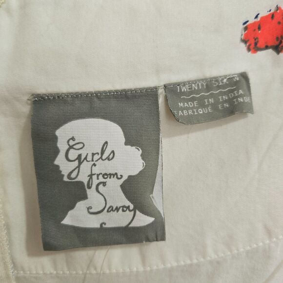 Anthropologie 26W Plus Girls from Savoy Seafarer Dress Nautical Sweetheart pinup - Picture 7 of 14